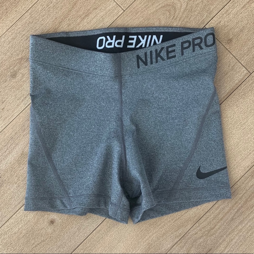 Nike Pro Grey Shorts